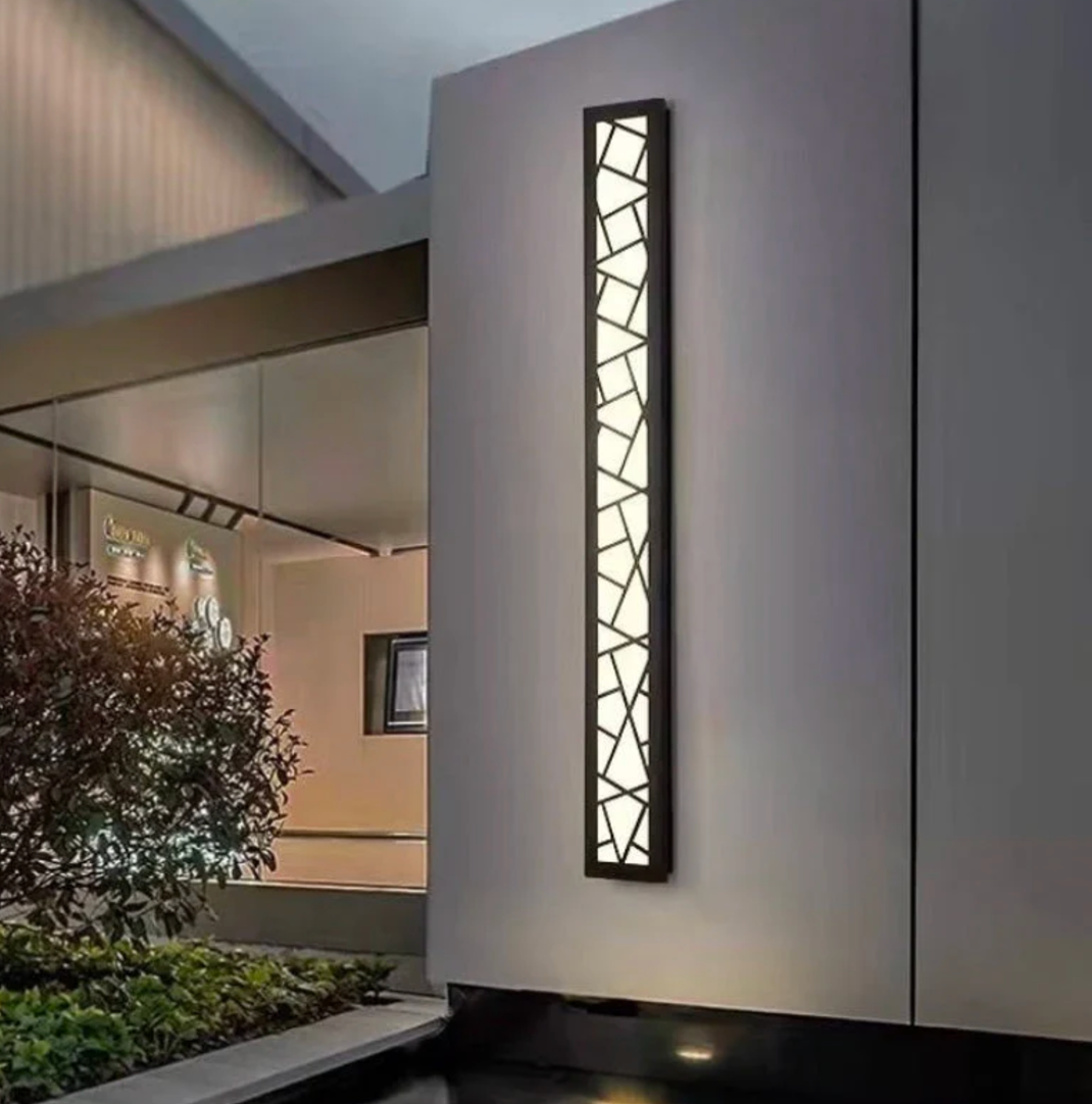 Applique mosaïque extérieure