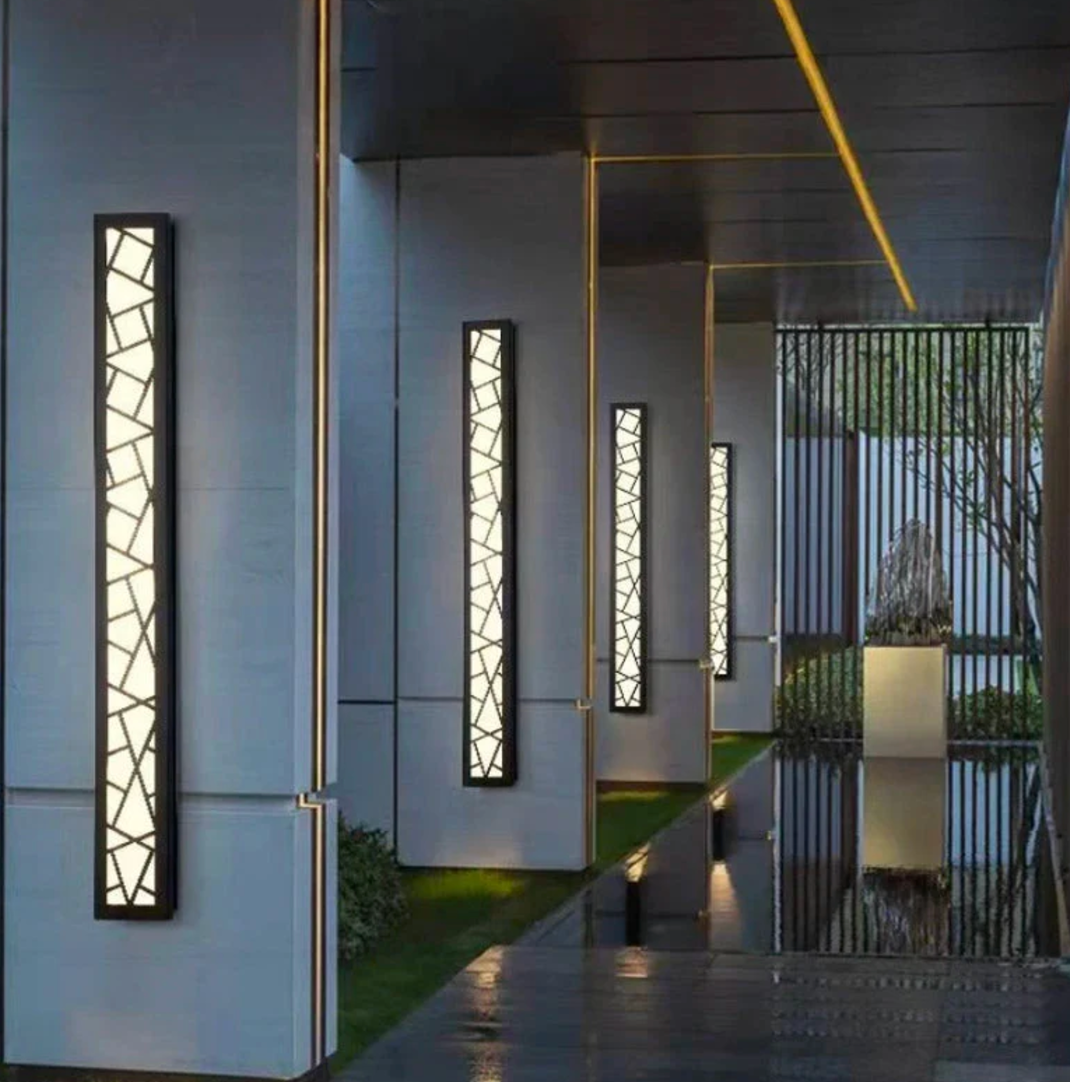 Applique mosaïque extérieure