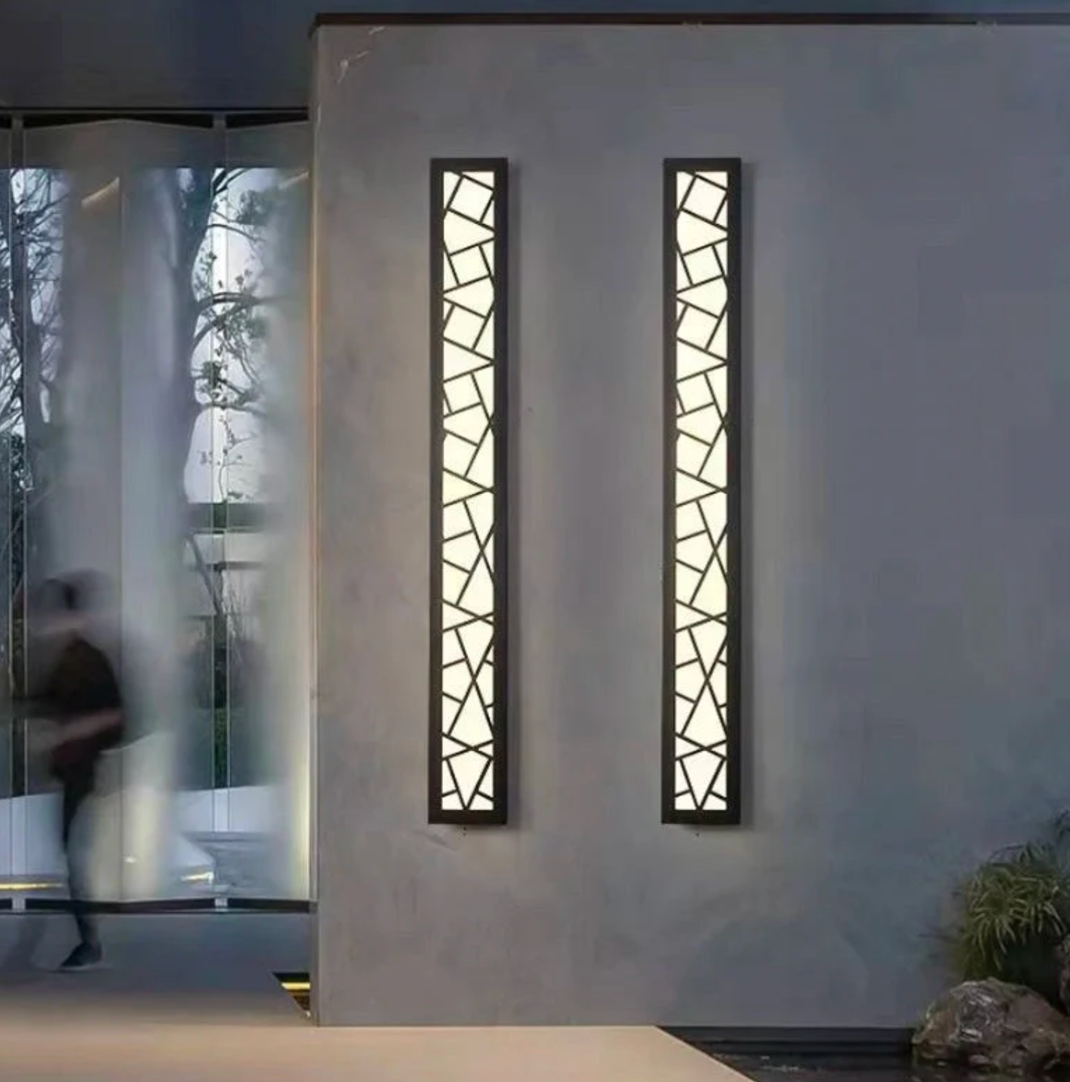 Applique mosaïque extérieure