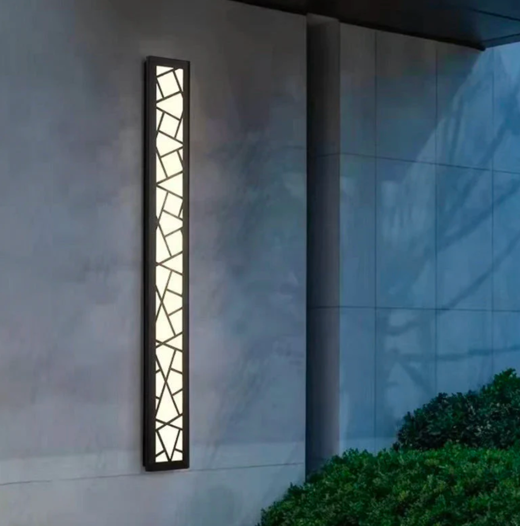 Applique mosaïque extérieure