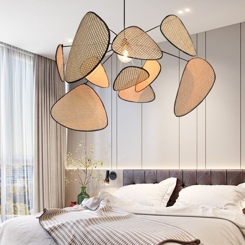 Suspension en cannage beige – Calista