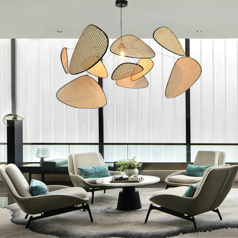 Suspension en cannage beige – Calista