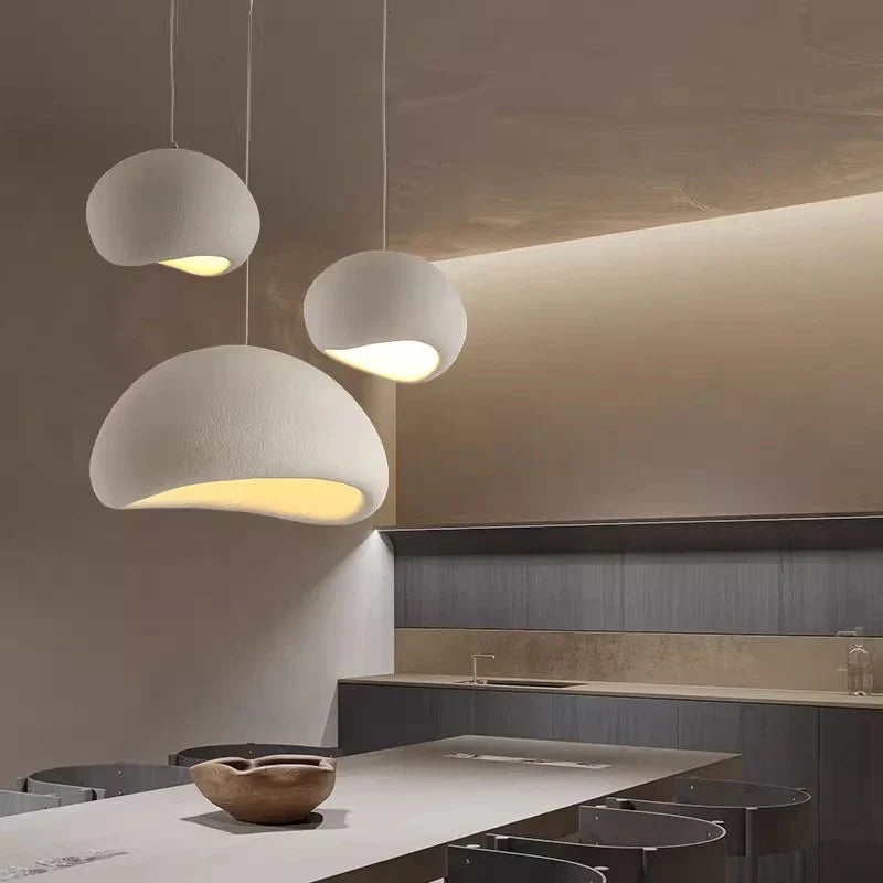 Suspension cuisine - Luminaire Organique pour Intérieurs Modernes et Minimalistes