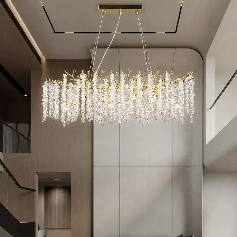 Lustre salon - Luminaire Luxueux pour Intérieurs Élégants et Prestigieux