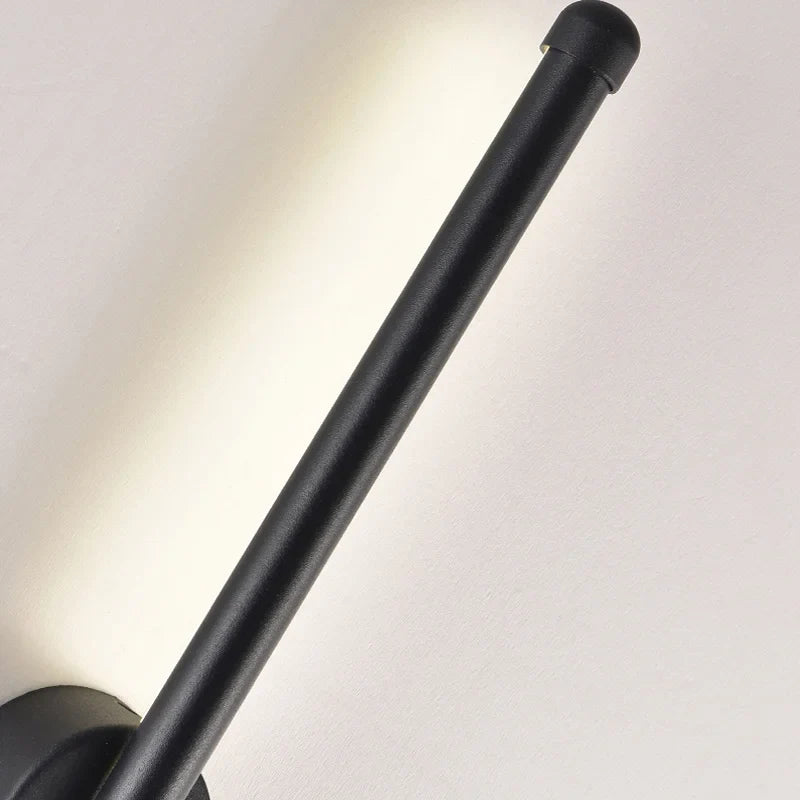 Applique murale barre + cercle