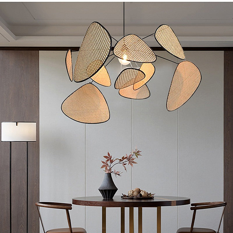 Suspension en cannage beige – Calista